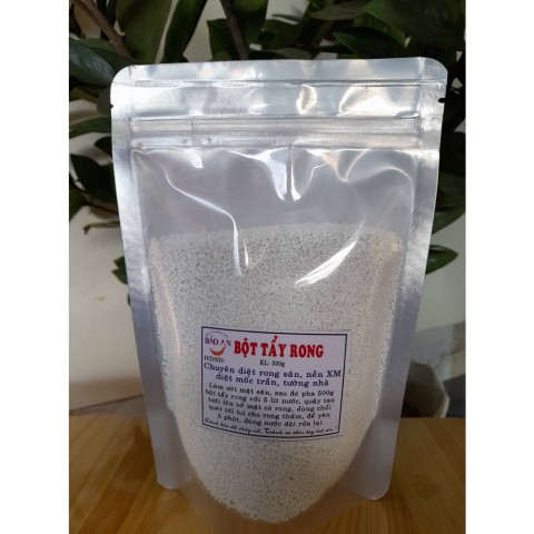 Bột tẩy rong rêu cho sân xi măng,sân gạch vỉa hè hiệu quả