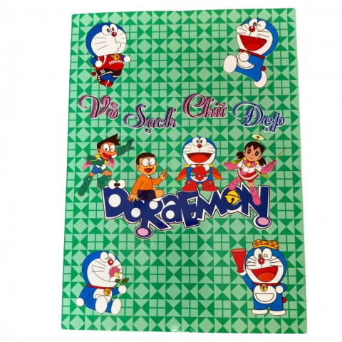 Bìa kê tay lốt  sách hình Doraemon