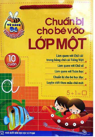 Chuẩn Bị Cho Bé Vào Lớp 1 (Túi 10 Cuốn)