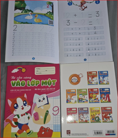 Toán cho bé chuẩn bị vào lớp 1