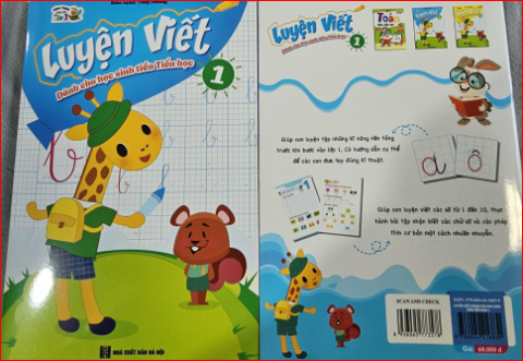 Luyện viết 2 chuẩn bị vào lớp 1