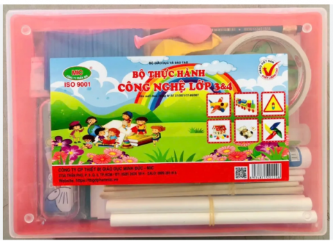 Bộ Thực hành công nghệ  3, 4