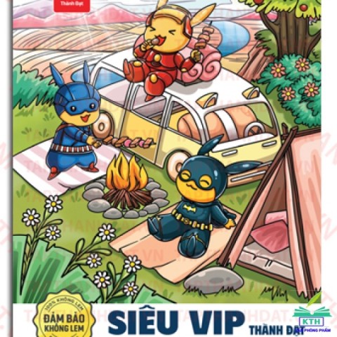 Tập Vở Học Sinh 4 Ô Ly Siêu Vip Thành Đạt