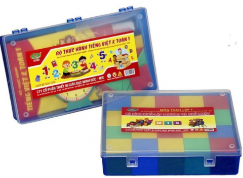Bộ thực hành toán và tiếng việt lớp 1