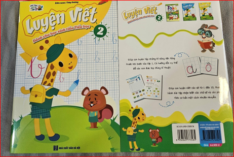 Luyện viết 1 chuẩn bị vào lớp 1