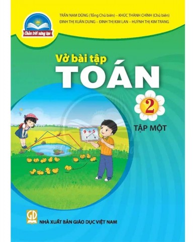 Vở  Toán Lớp 2 Tập 1 -Chân Trời Sáng Tạo