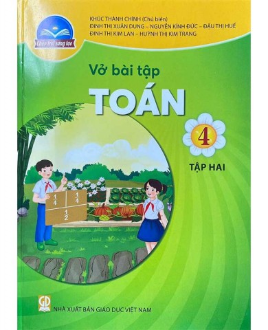 Vở Toán Lớp 4 Tập 2 - Bộ Chân Trời Sáng Tạo
