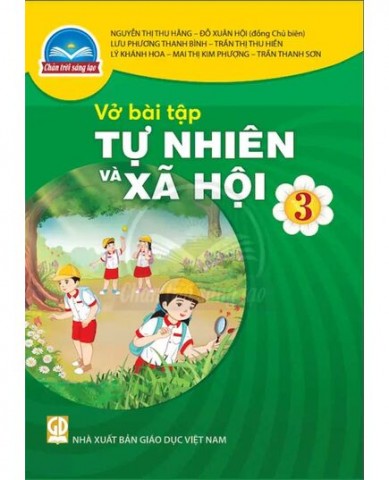 Vở  Tự Nhiên Và Xã Hội Lớp 3 - Bộ Chân Trời Sáng Tạo