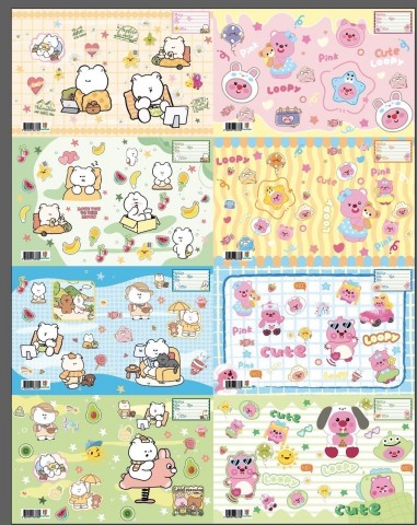 Bìa bao vở cấp 2,3