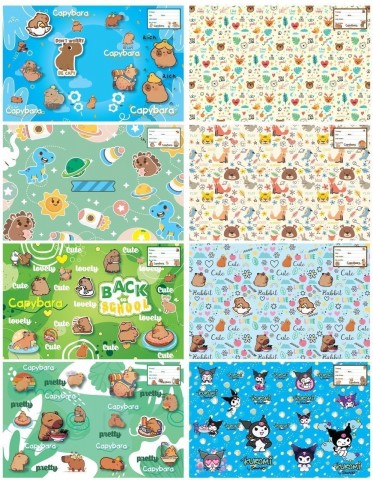 Bìa bao tập cấp 2,3